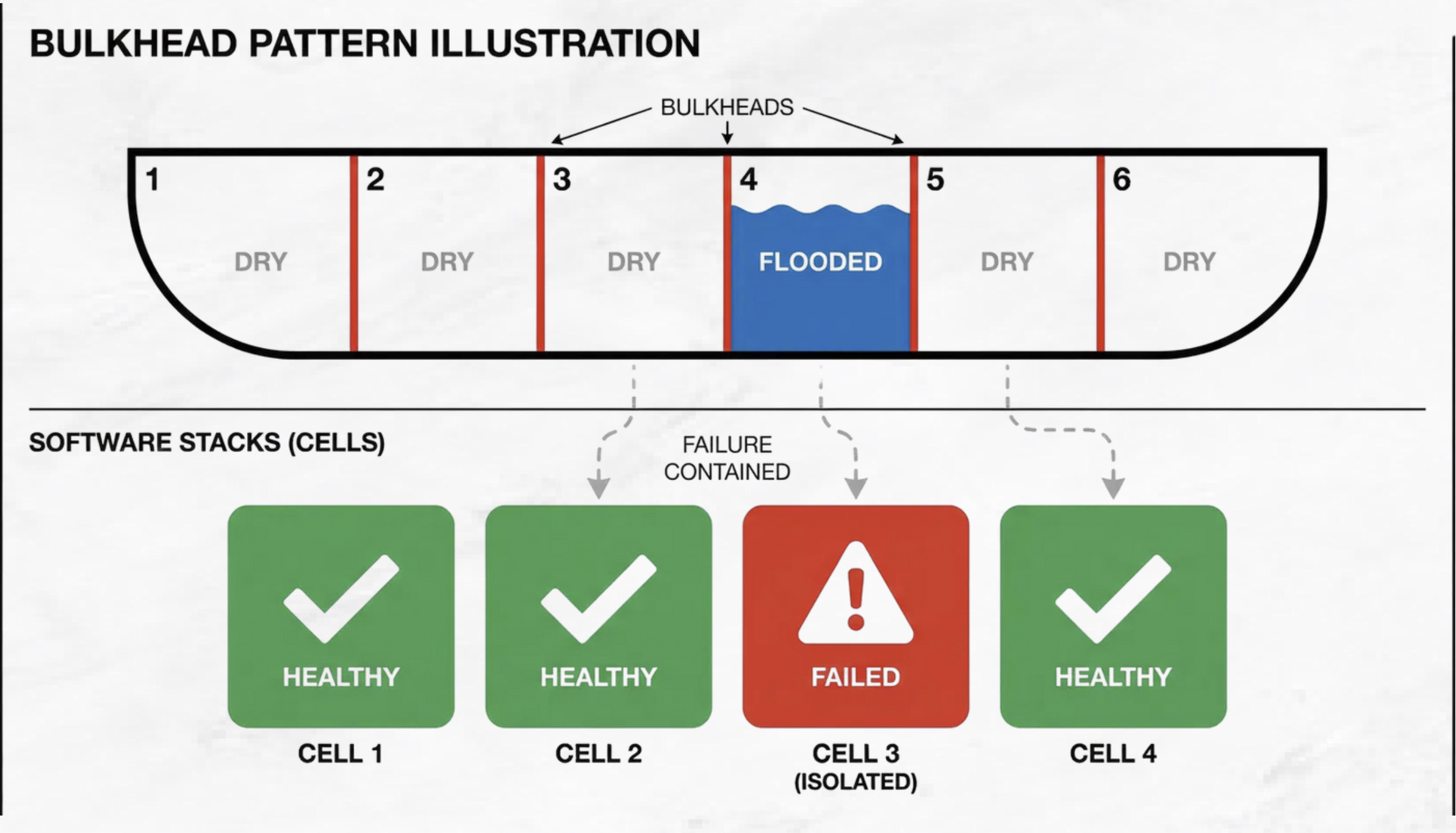 Bulkhead pattern - cell-based architecture