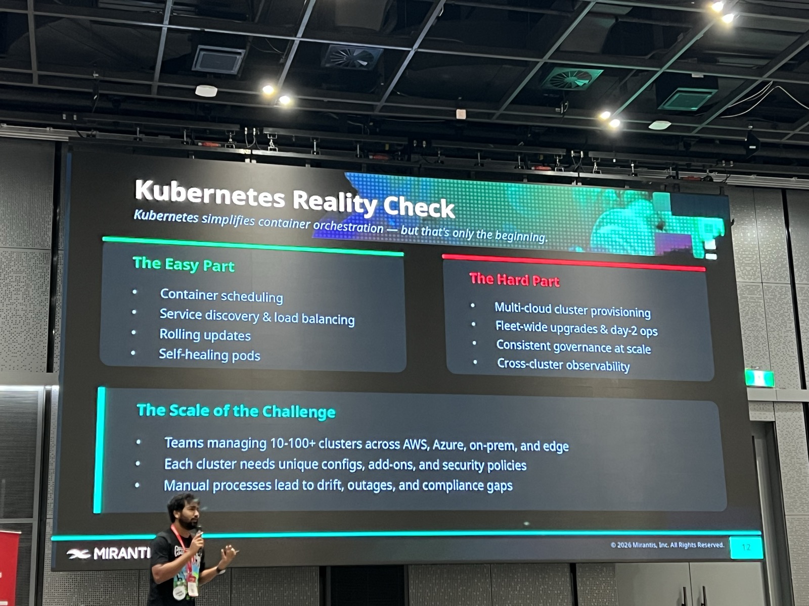 Kubernetes Reality Check — the easy parts vs the hard parts