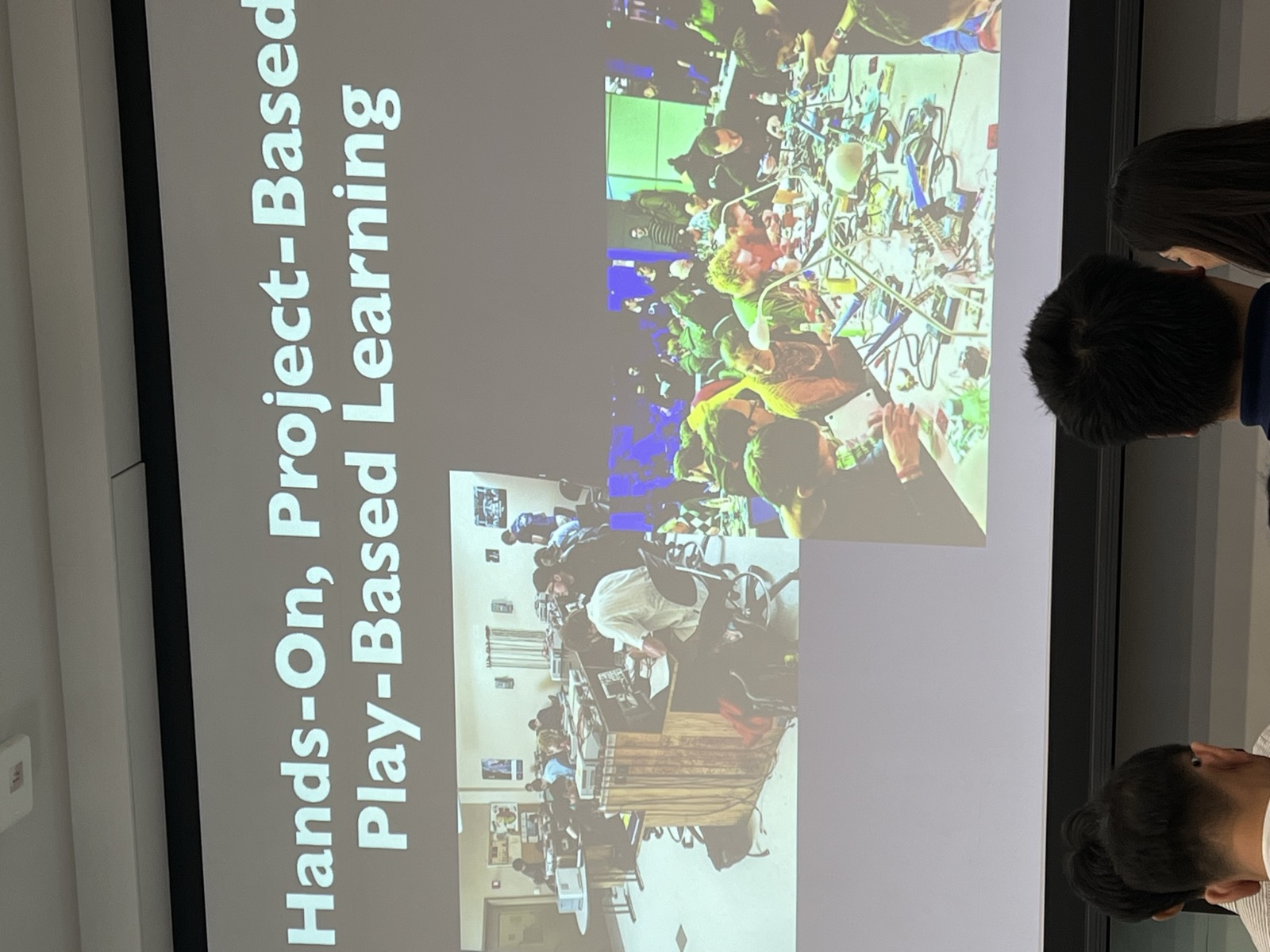 Hands-on, project-based, play-based learning slide at FOSS Asia 2026